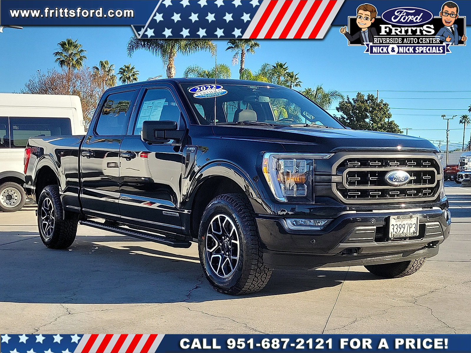 Certified 2022 Ford F150 XLT w/ Equipment Group 302A High image 3