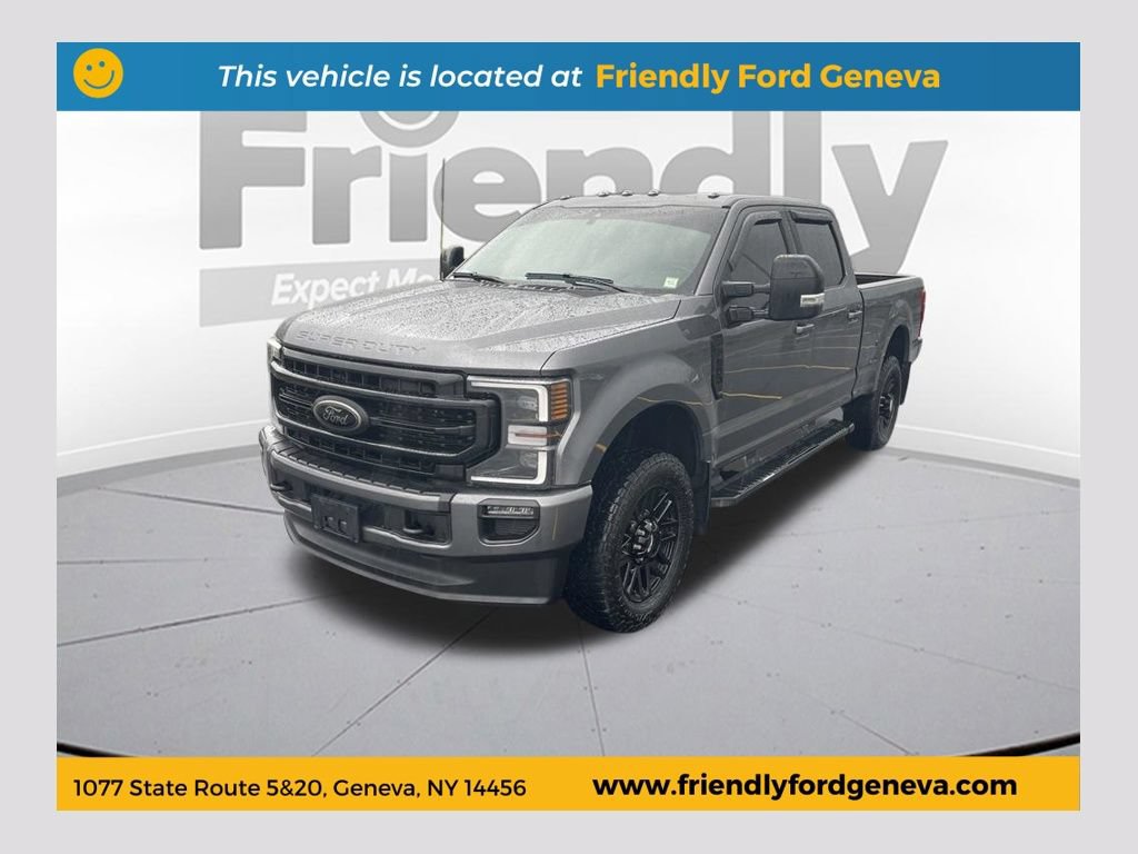 Certified 2022 Ford F250 Lariat w/ Black Appearance Package AWD/4WD 360° Tour
