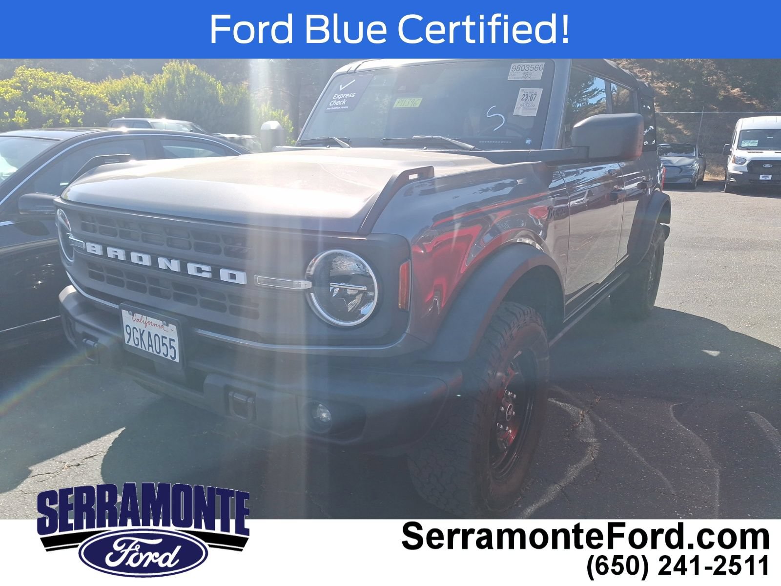 Certified 2023 Ford Bronco Black Diamond AWD/4WD image 3