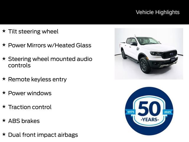 Certified 2023 Ford Ranger XLT w/ Equipment Group 302A High image 21