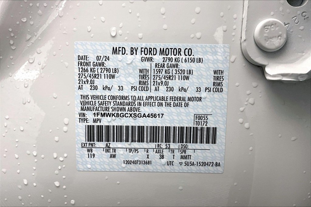 Certified 2025 Ford Explorer ST AWD/4WD image 36
