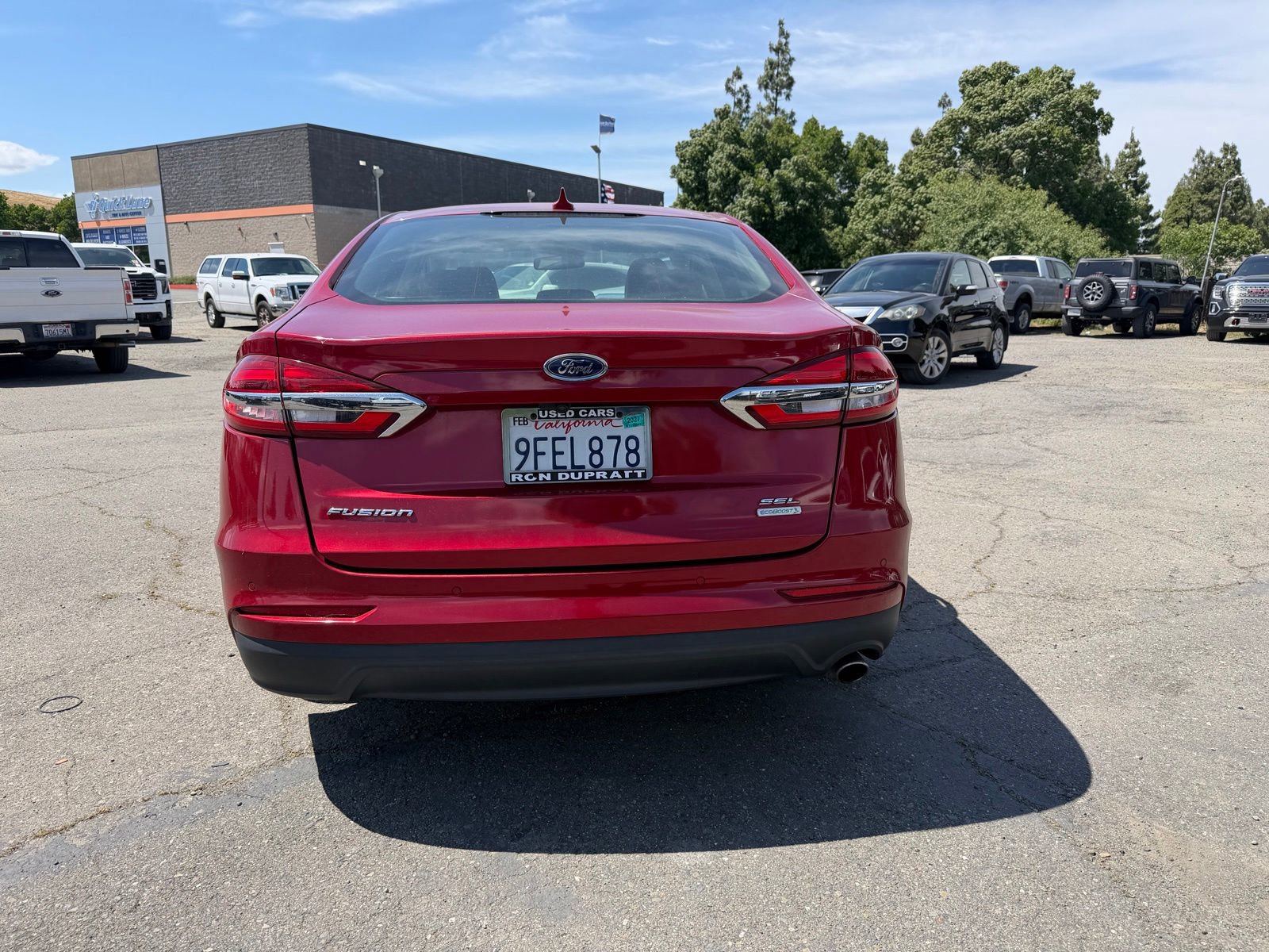 Certified 2020 Ford Fusion SEL FWD image 4