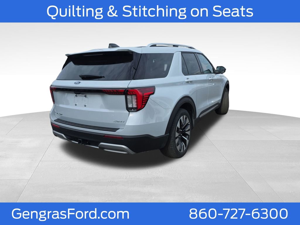 Certified 2025 Ford Explorer Platinum w/ LUX Leather Package AWD/4WD image 8