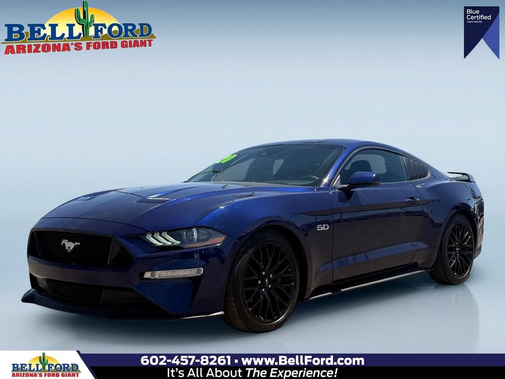 Certified 2020 Ford Mustang GT Premium w/ GT Performance Package RWD image 1