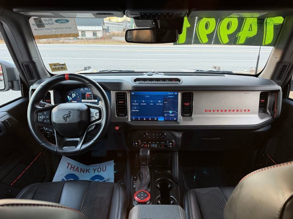 Certified 2024 Ford Bronco Raptor w/ Interior Carbon Fiber Pack 6 image 4