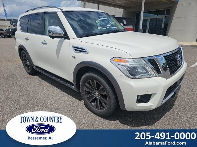 Used 2017 Nissan Armada Platinum w/ Captain Seat Package RWD image 1