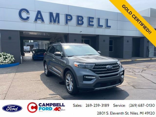 Certified 2023 Ford Explorer XLT w/ Equipment Group 202A