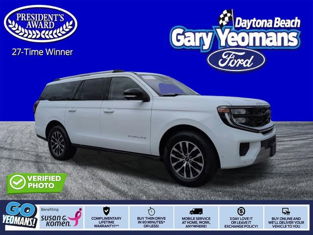 Certified 2025 Ford Expedition Max Platinum image 1