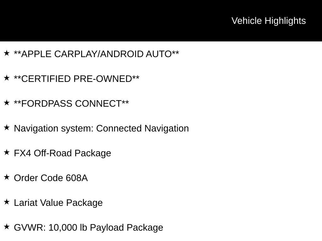 Certified 2022 Ford F250 Lariat w/ Lariat Value Package image 10