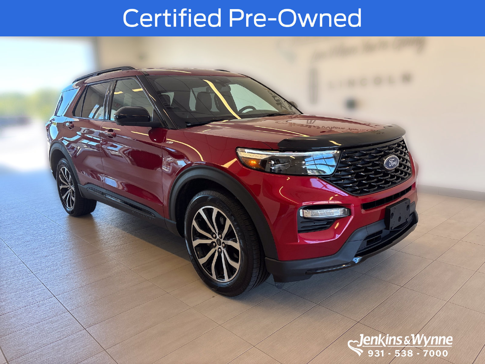 Certified 2022 Ford Explorer ST-Line w/ Class IV Trailer Tow Package AWD/4WD image 1