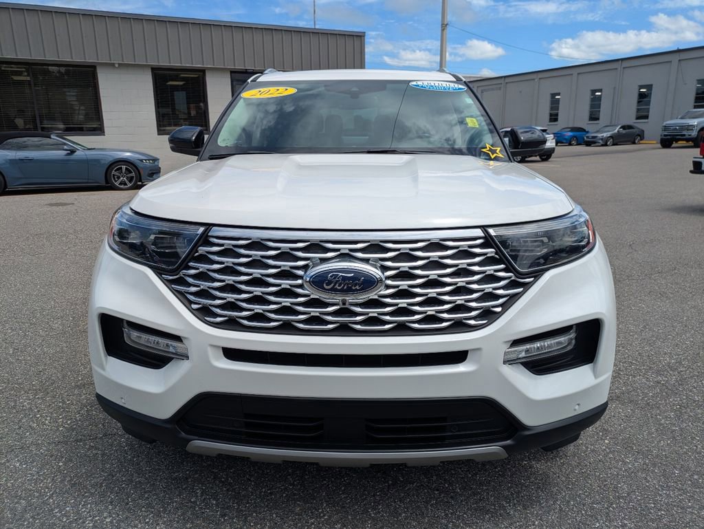 Certified 2022 Ford Explorer Platinum w/ Equipment Group 601A AWD/4WD image 9