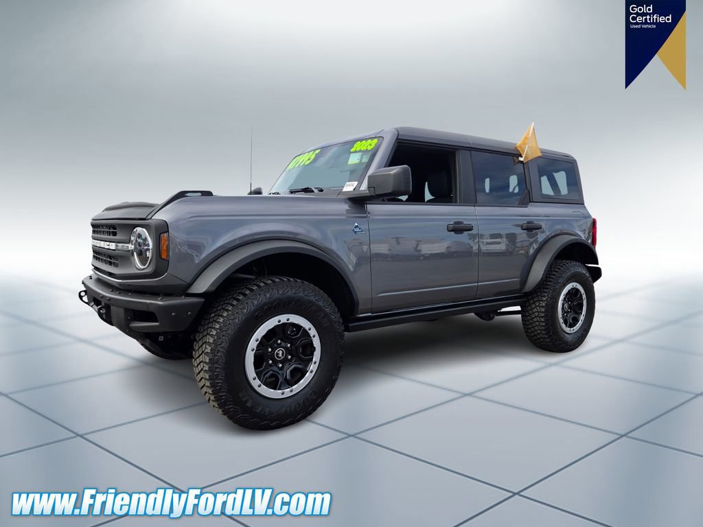 Certified 2023 Ford Bronco Black Diamond w/ Sasquatch Package