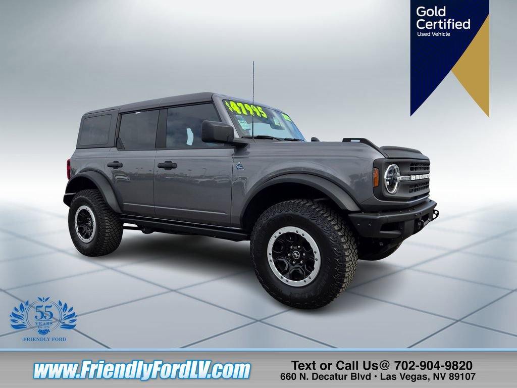 Certified 2023 Ford Bronco Black Diamond w/ Sasquatch Package AWD/4WD image 1