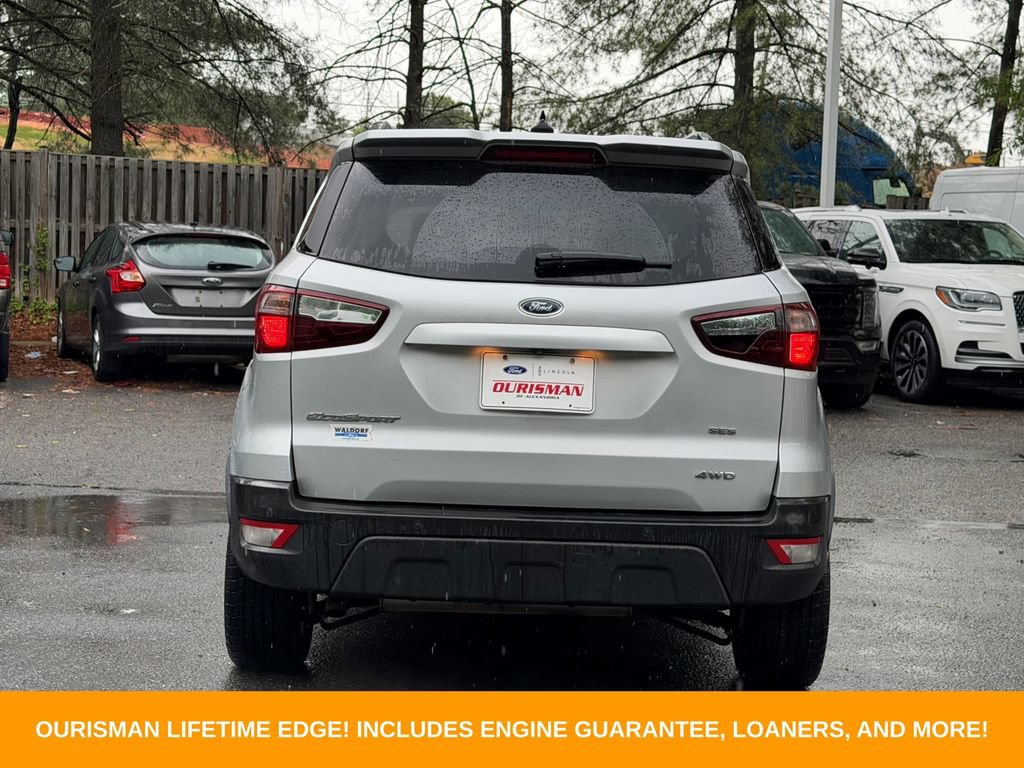 Certified 2019 Ford EcoSport SES w/ SES Black Appearance Package AWD/4WD image 3