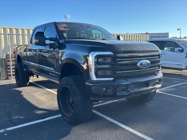 Certified 2025 Ford F350 Platinum w/ FX4 Off-Road Package