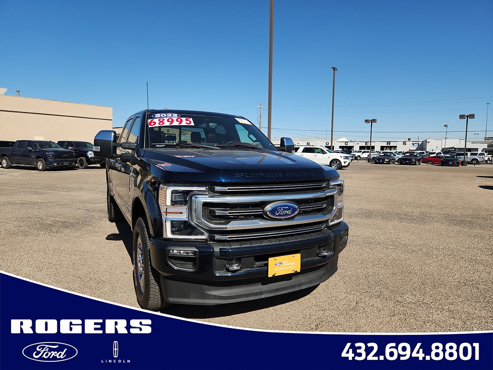 Certified 2022 Ford F250 Platinum w/ FX4 Off-Road Package