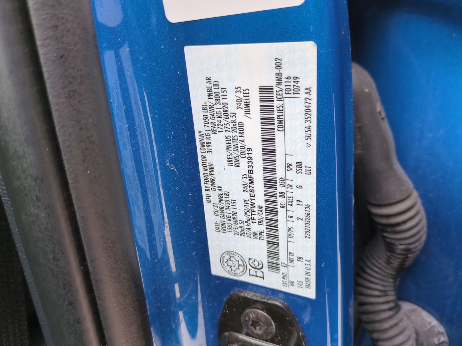 Certified 2021 Ford F150 XLT w/ Equipment Group 301A Mid image 42