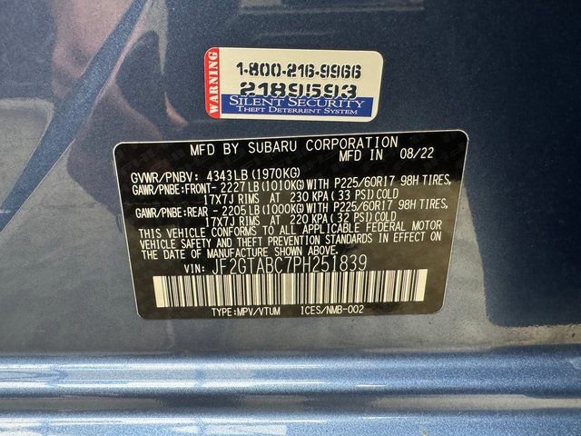 Used 2023 Subaru Crosstrek 2.0i image 31