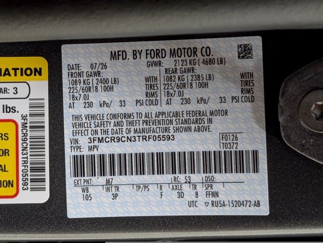 Certified 2026 Ford Bronco Sport Outer Banks w/ Outer Banks Tech Package+ AWD/4WD image 24