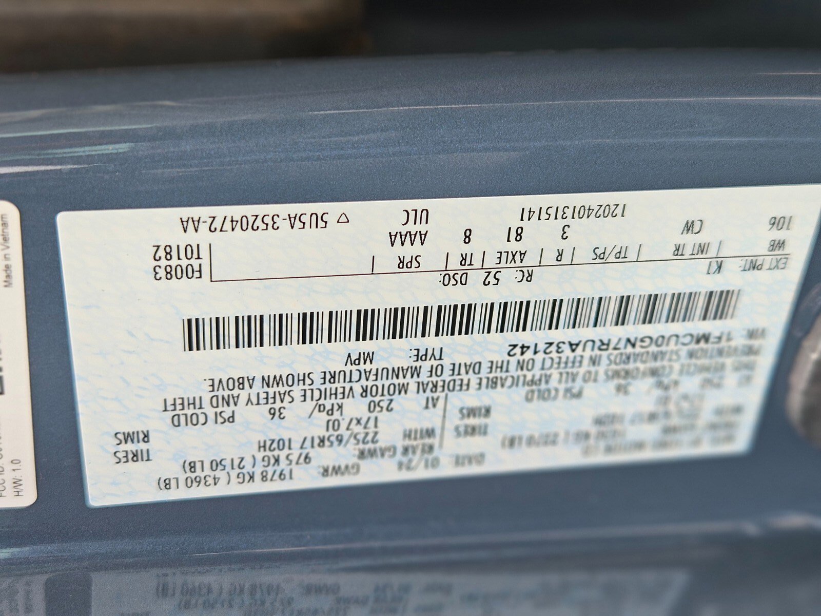 Certified 2024 Ford Escape Active image 35