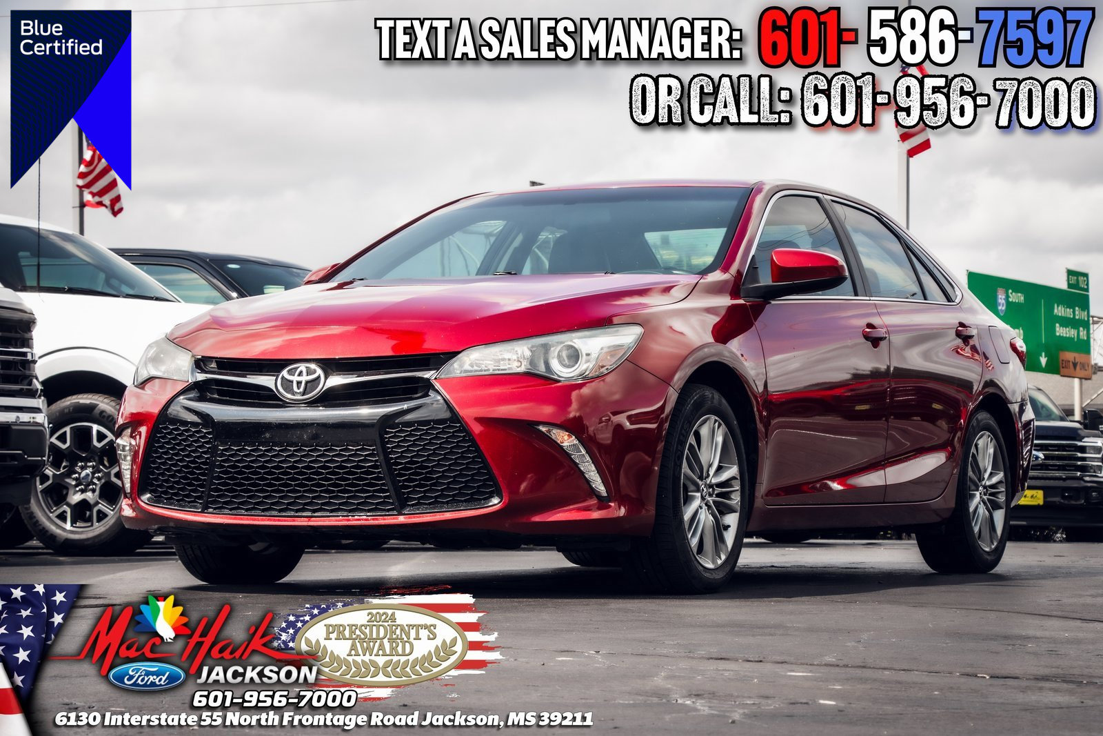 Used 2016 Toyota Camry SE