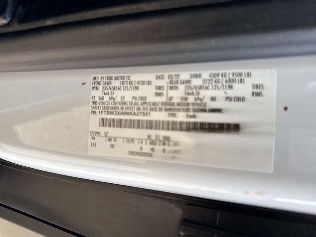 Certified 2022 Ford Transit 350 148 High Roof Extended w/ Load Area Protection Package RWD image 32