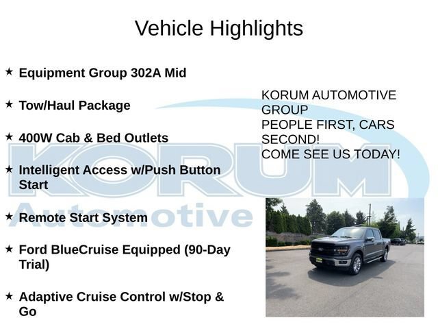 Certified 2024 Ford F150 XLT w/ Equipment Group 302A MID AWD/4WD image 8