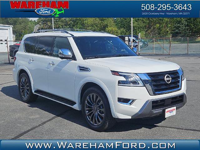 Used 2024 Nissan Armada Platinum w/ Captain's Chairs Package