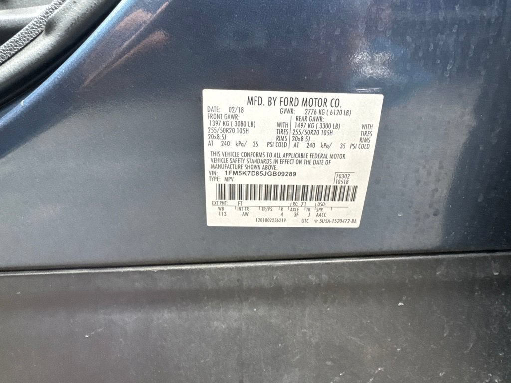Certified 2018 Ford Explorer XLT w/ Equipment Group 202A FWD image 13