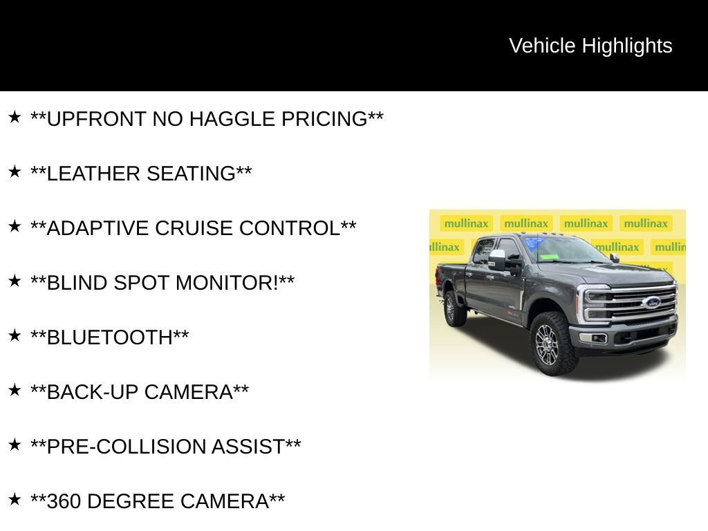 Certified 2026 Ford F350 Platinum w/ Platinum Plus Package image 15