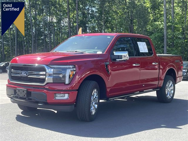 Certified 2024 Ford F150 Platinum w/ Equipment Group 702A High