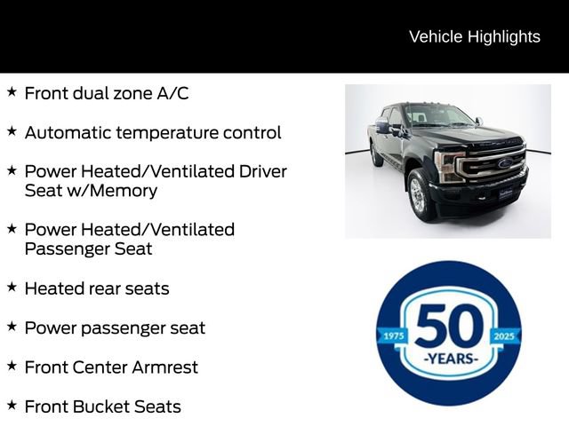 Certified 2022 Ford F350 Platinum w/ FX4 Off-Road Package AWD/4WD image 16