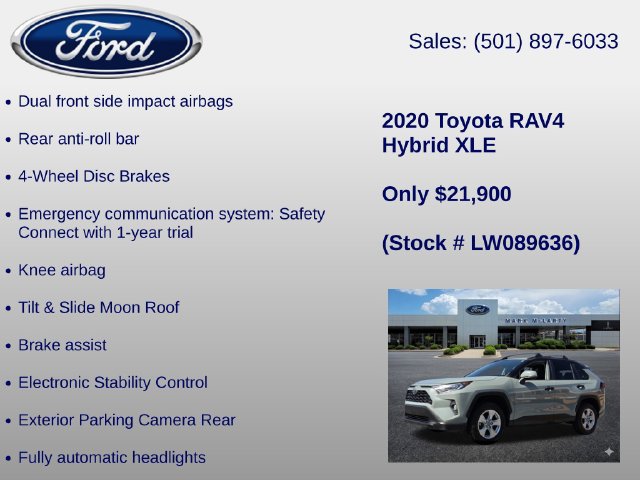 Used 2020 Toyota RAV4 XLE w/ Convenience Package AWD/4WD image 24