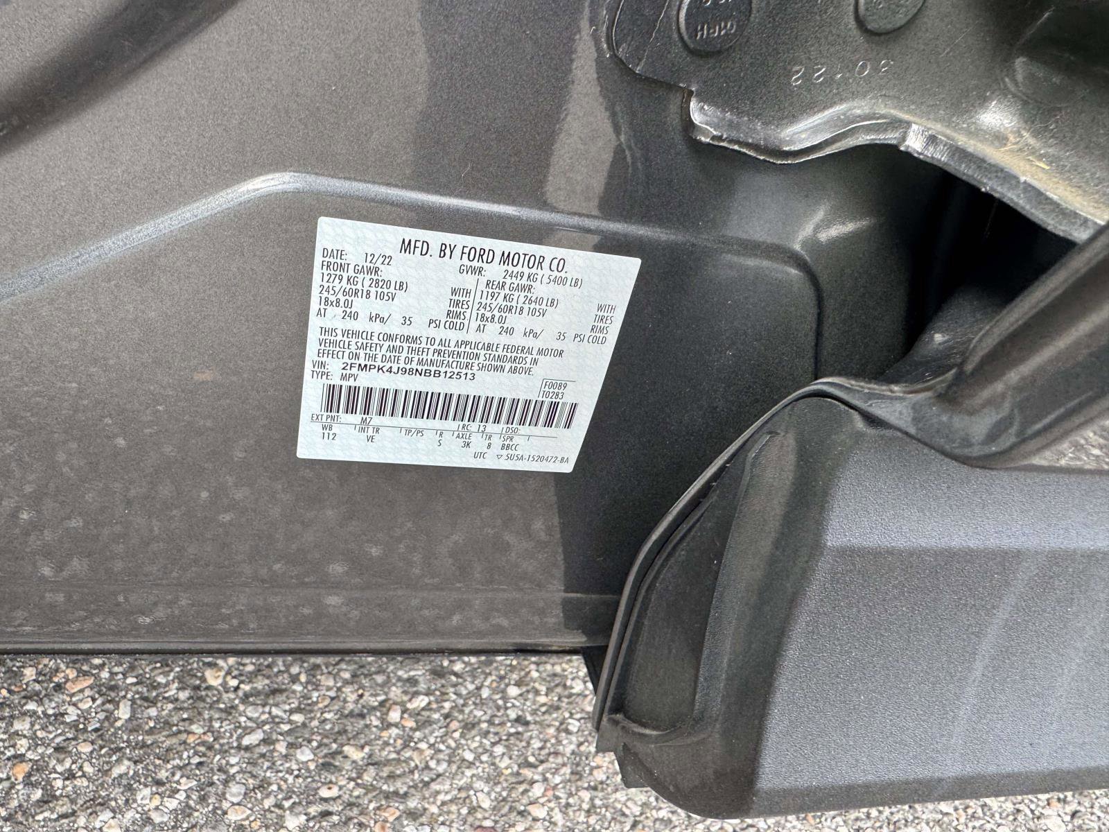 Certified 2022 Ford Edge SEL w/ Convenience Package image 20