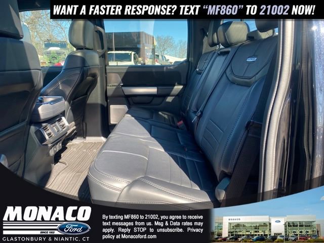 Certified 2024 Ford F150 Platinum w/ Equipment Group 702A High image 12