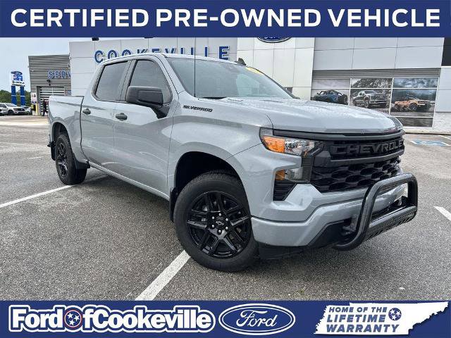 Used 2024 Chevrolet Silverado 1500 Custom w/ LPO, Dark Essentials Package AWD/4WD image 2