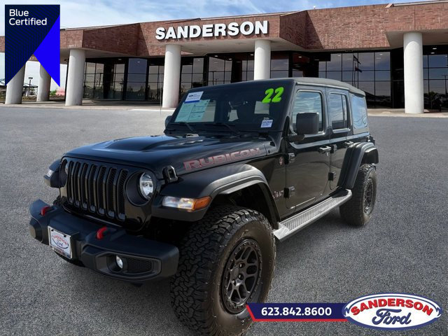 Used 2022 Jeep Wrangler Unlimited Rubicon w/ Xtreme Recon 35" Tire Package image 1