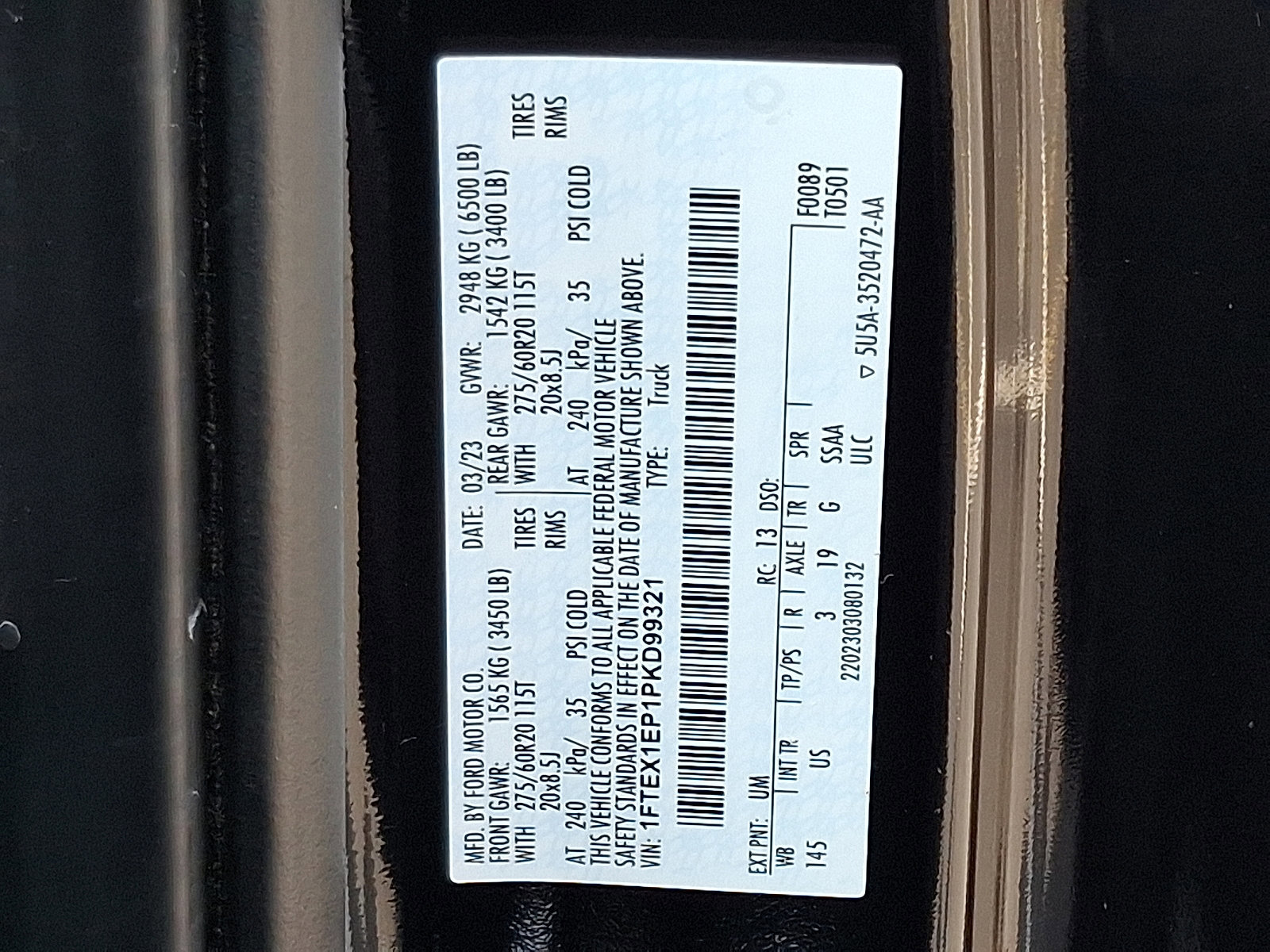 Certified 2023 Ford F150 XLT w/ Equipment Group 302A High image 27