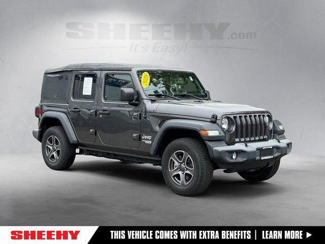 Used 2018 Jeep Wrangler Unlimited Sport S AWD/4WD image 1