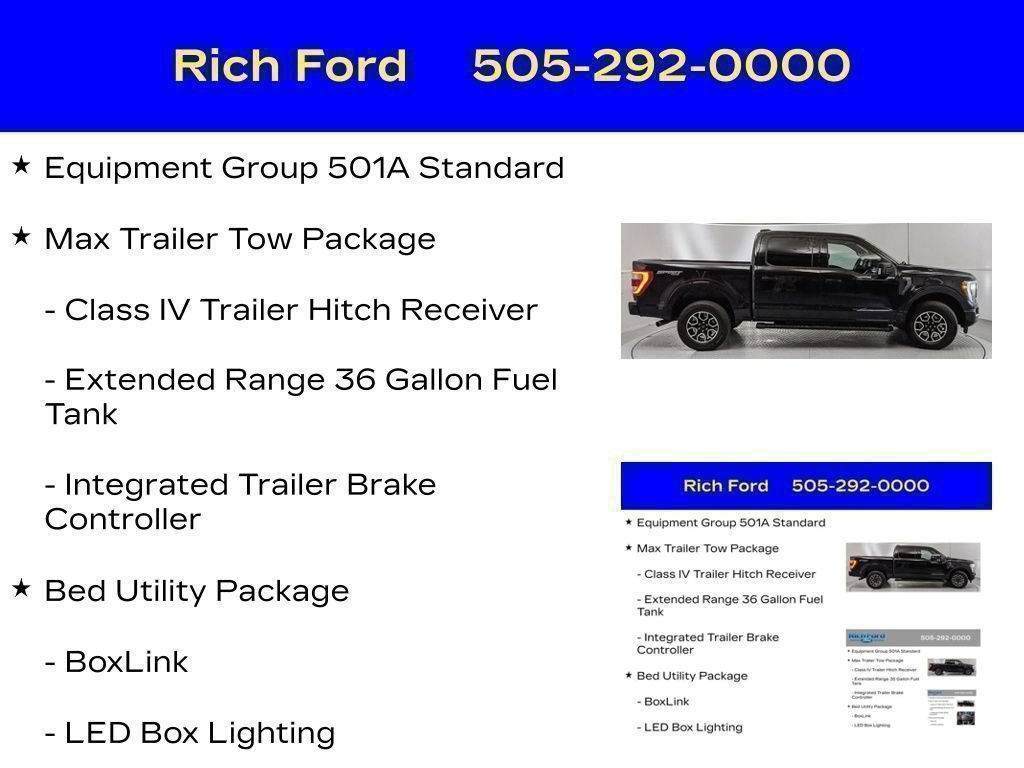 Certified 2023 Ford F150 Lariat w/ Max Trailer Tow Package AWD/4WD image 25