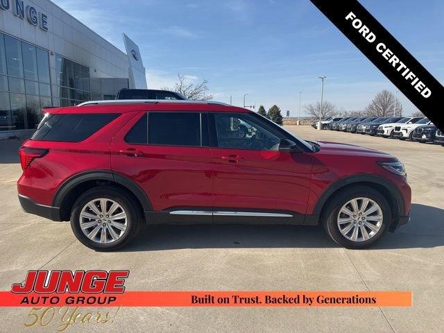 Certified 2025 Ford Explorer Platinum w/ LUX Leather Package image 8