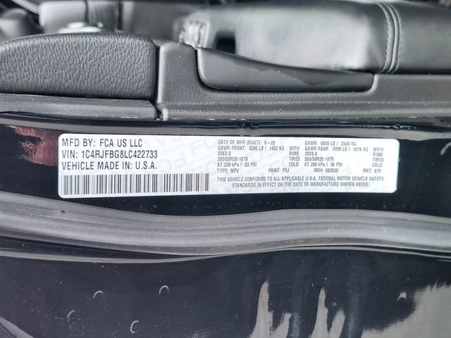 Used 2020 Jeep Grand Cherokee Limited X image 35