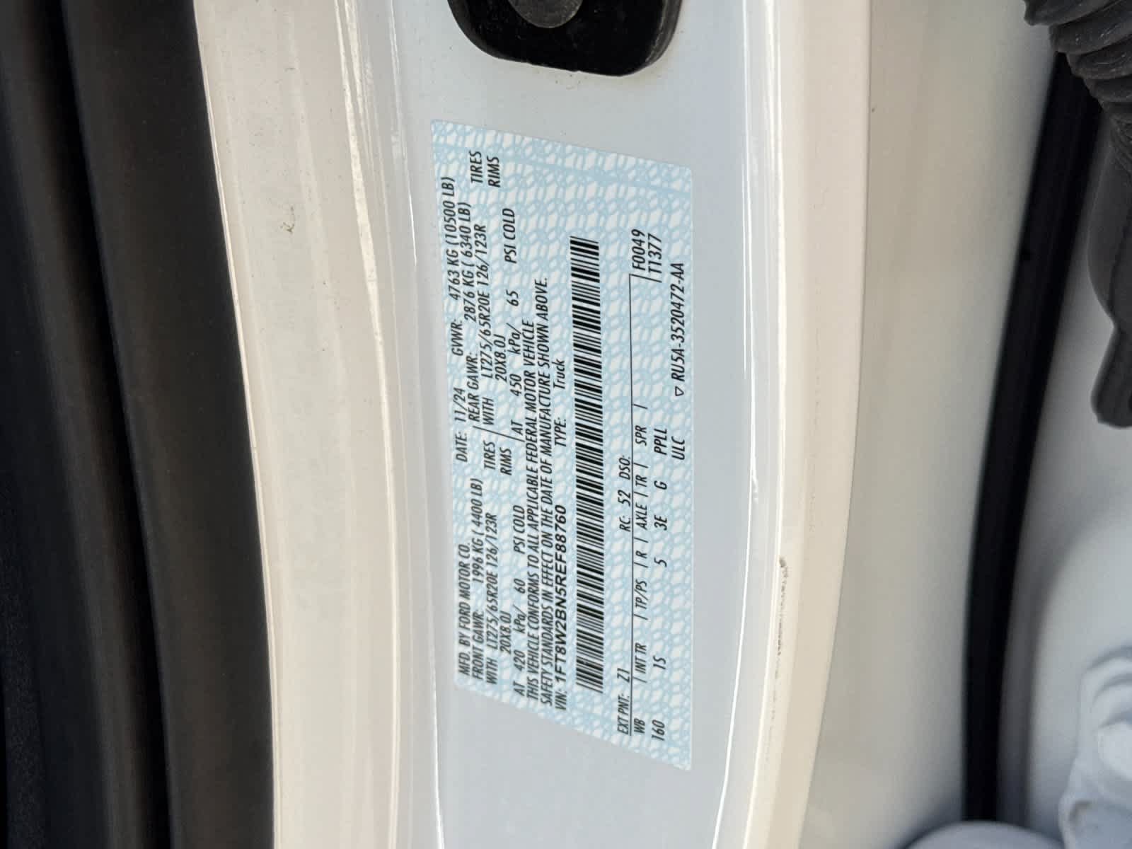 Certified 2024 Ford F250 XL w/ STX Appearance Package AWD/4WD image 26