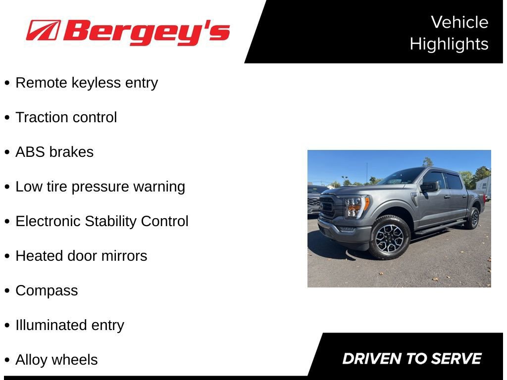 Certified 2023 Ford F150 XLT w/ Equipment Group 302A High image 8