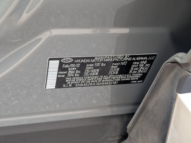 Used 2022 Hyundai Santa Fe SEL FWD image 27