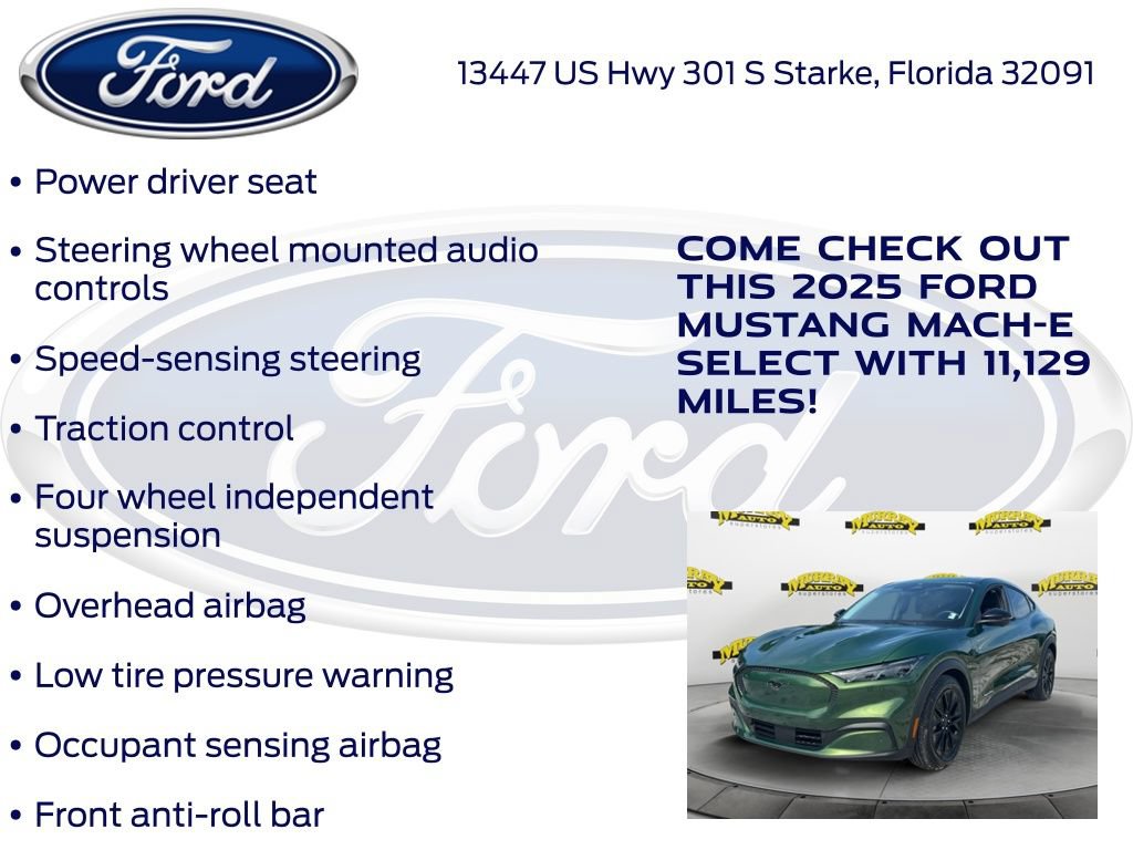 Certified 2025 Ford Mustang Mach-E Select w/ Comfort Package Lite AWD/4WD image 32