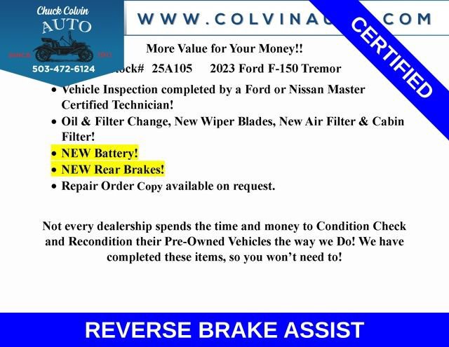 Certified 2023 Ford F150 Tremor image 6