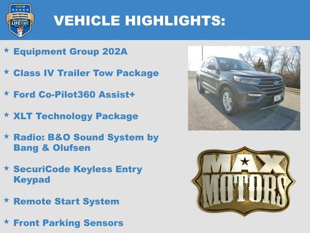 Certified 2023 Ford Explorer XLT w/ Equipment Group 202A image 9