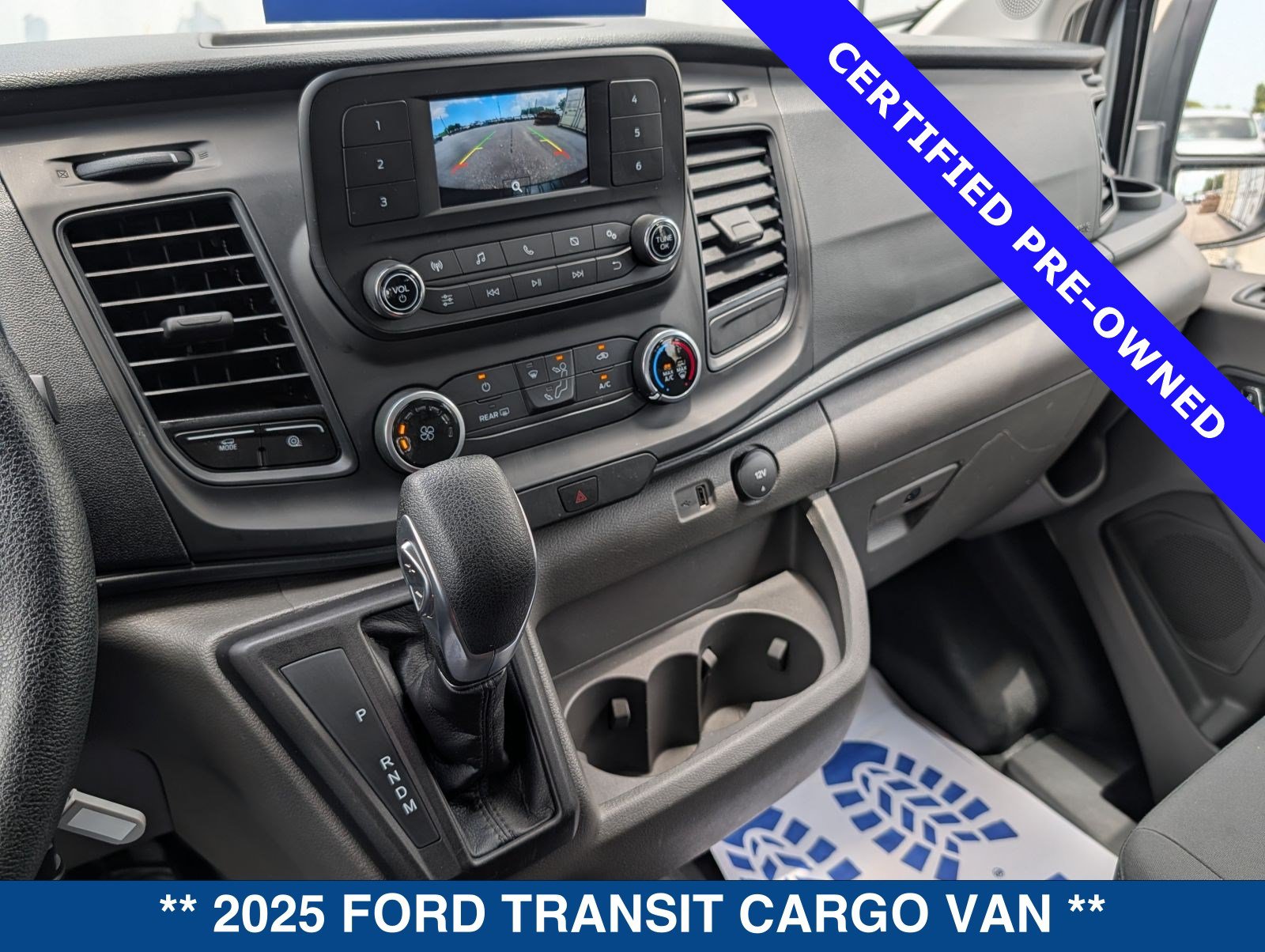 Certified 2025 Ford Transit 250 Low Roof w/ Exterior Upgrade Package RWD image 27