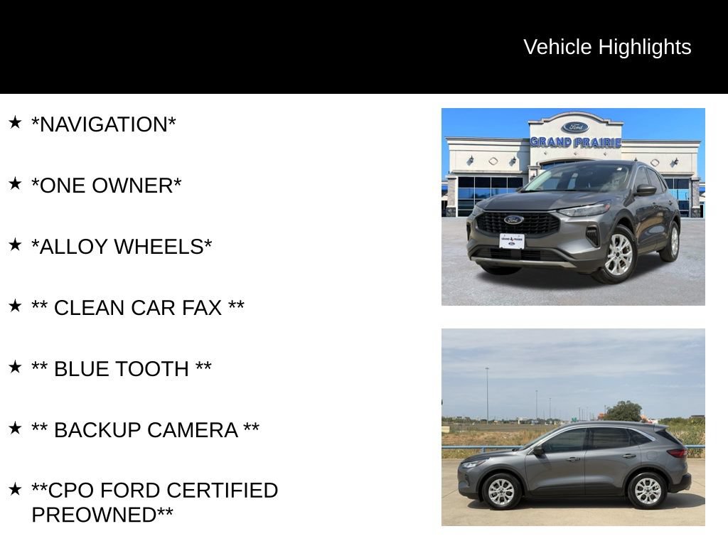 Certified 2023 Ford Escape Active FWD image 4